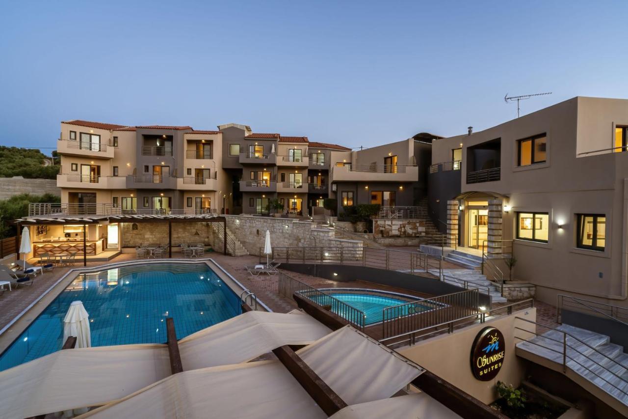Sunrise Suites & Apartments Kalyves Ngoại thất bức ảnh